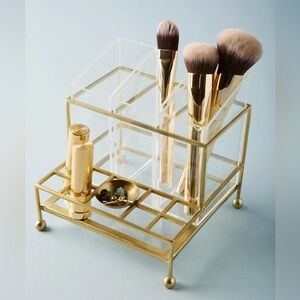 NWOT Anthropologie Faceted Vanity Organizer